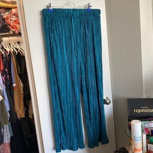 SHEIN high waisted elastic pants